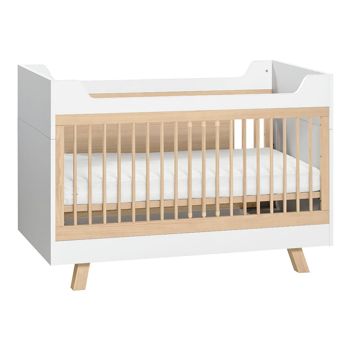 4YOU - Lit évolutif 70x140 blanc