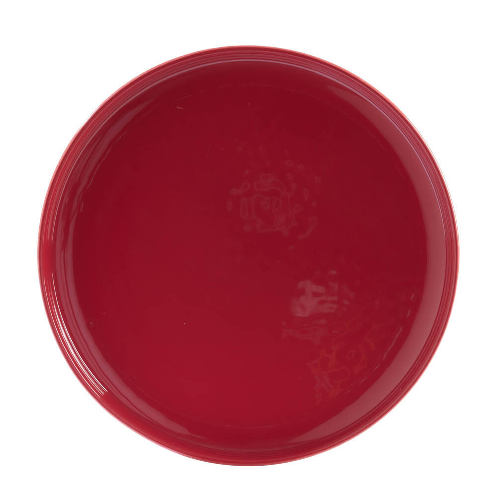 Assiette à dessert ronde Oslo rouge Ø19cm