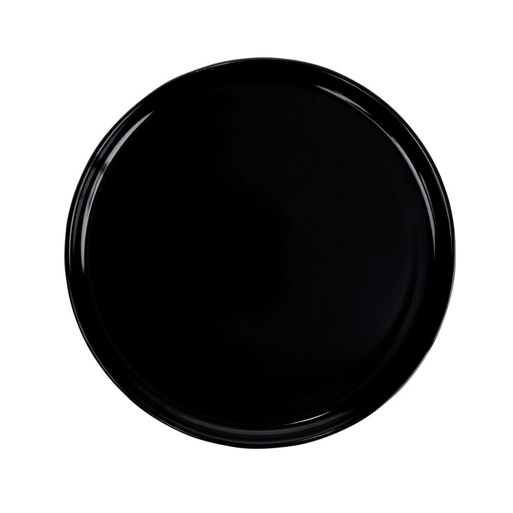 Assiette à dessert ronde Nordic porcelaine noir Ø22cm
