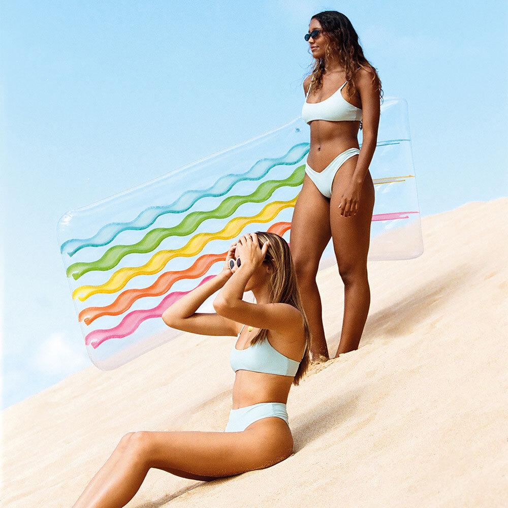 Matelas de piscine Arc en Ciel