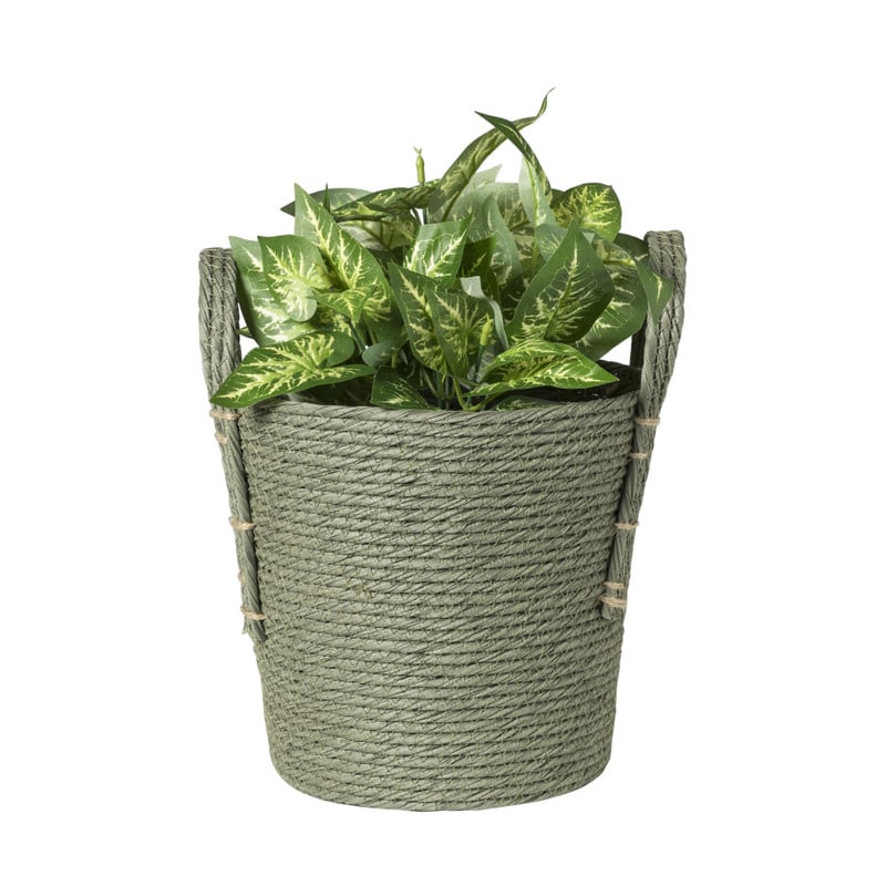 Mand Lotte - &Oslash;22x23 cm - groen