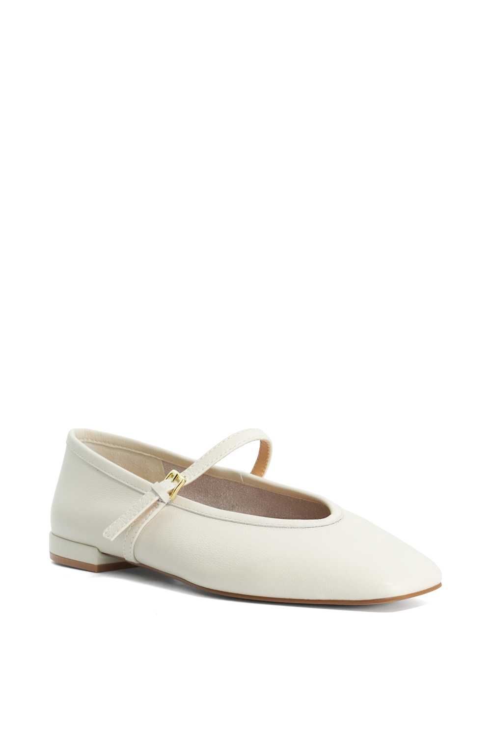 Dune London Hearthrob' Leather Ballet Pumps