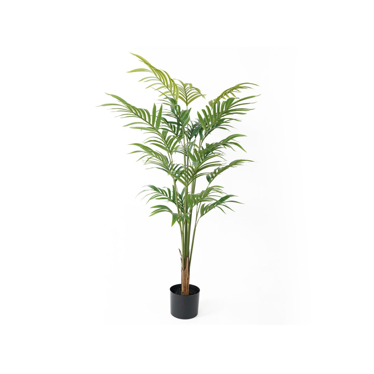 Present Time kunstplant Palm Tree - groen - 72x72x120cm