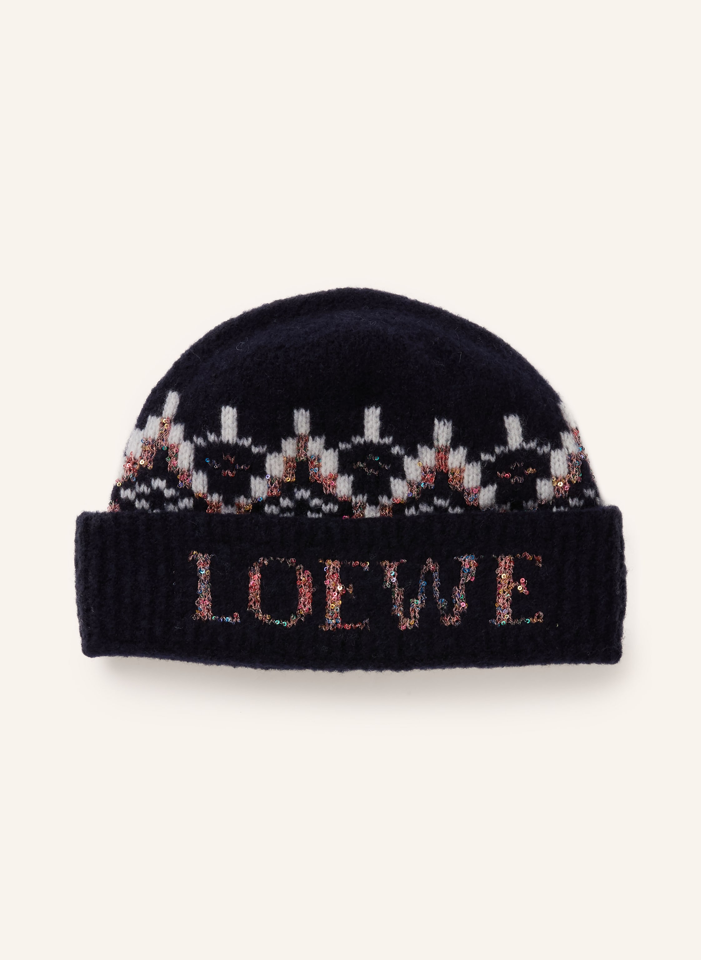 LOEWE Mütze mit Pailletten