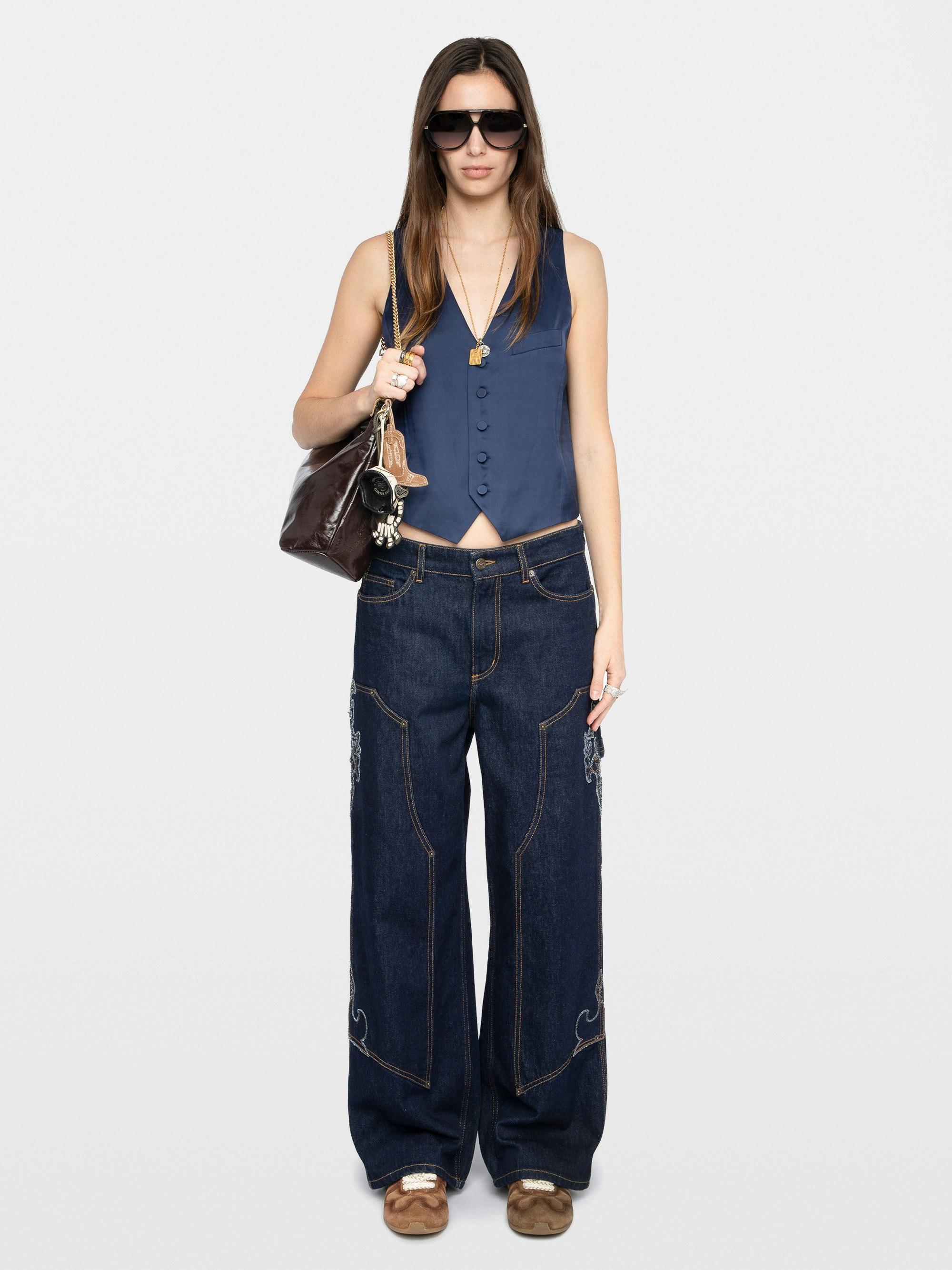 Gilet Emaux Satin
