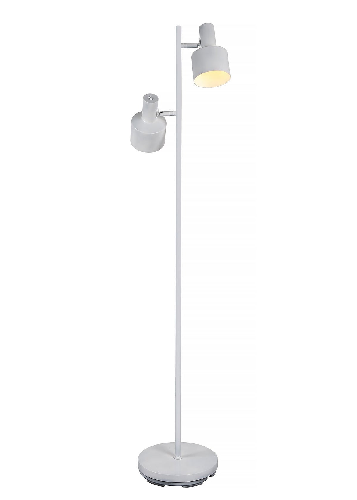 Artdelight vloerlamp Twinkle - 2 lichts - 28 x 150  cm - wit
