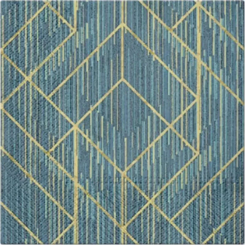 Serviette 20er-Set Geometric Deko
