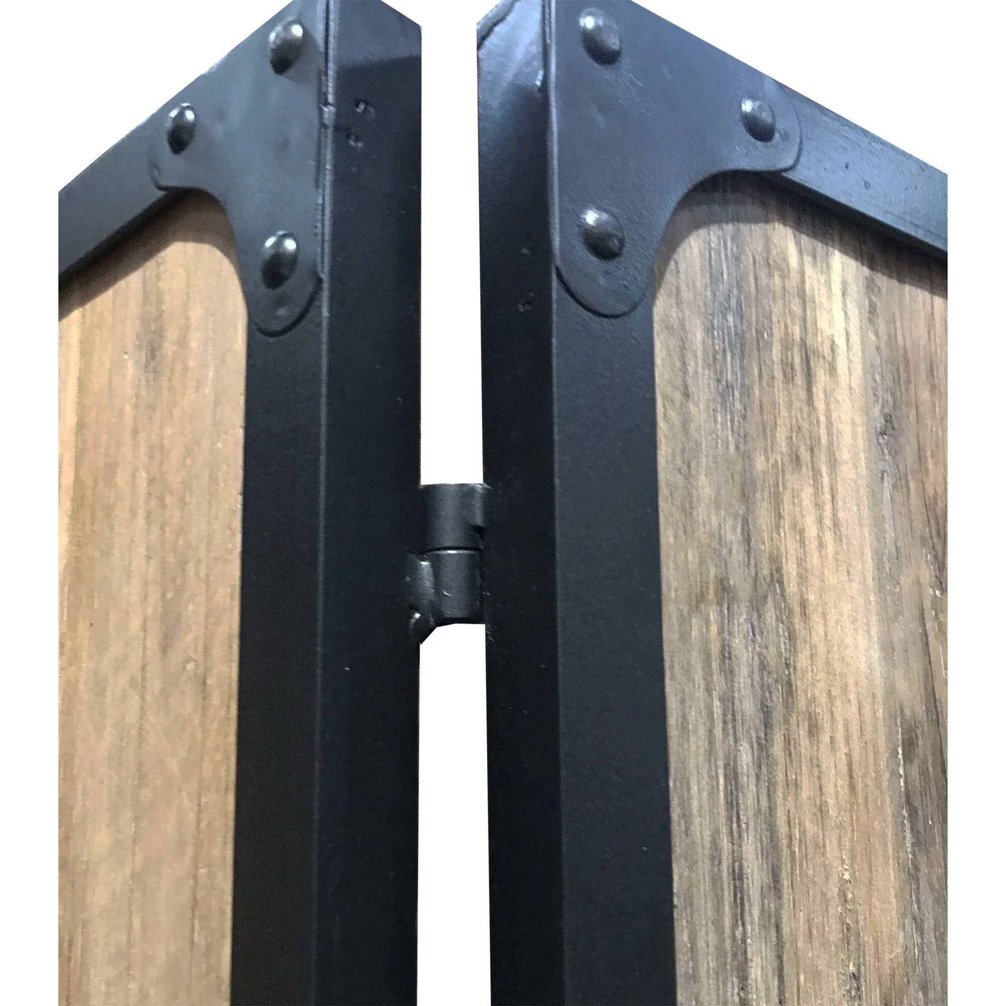 4 Panel Brown Room Divider