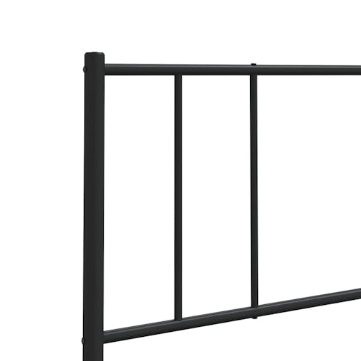 NNEVL Metal Headboard Black 152 cm