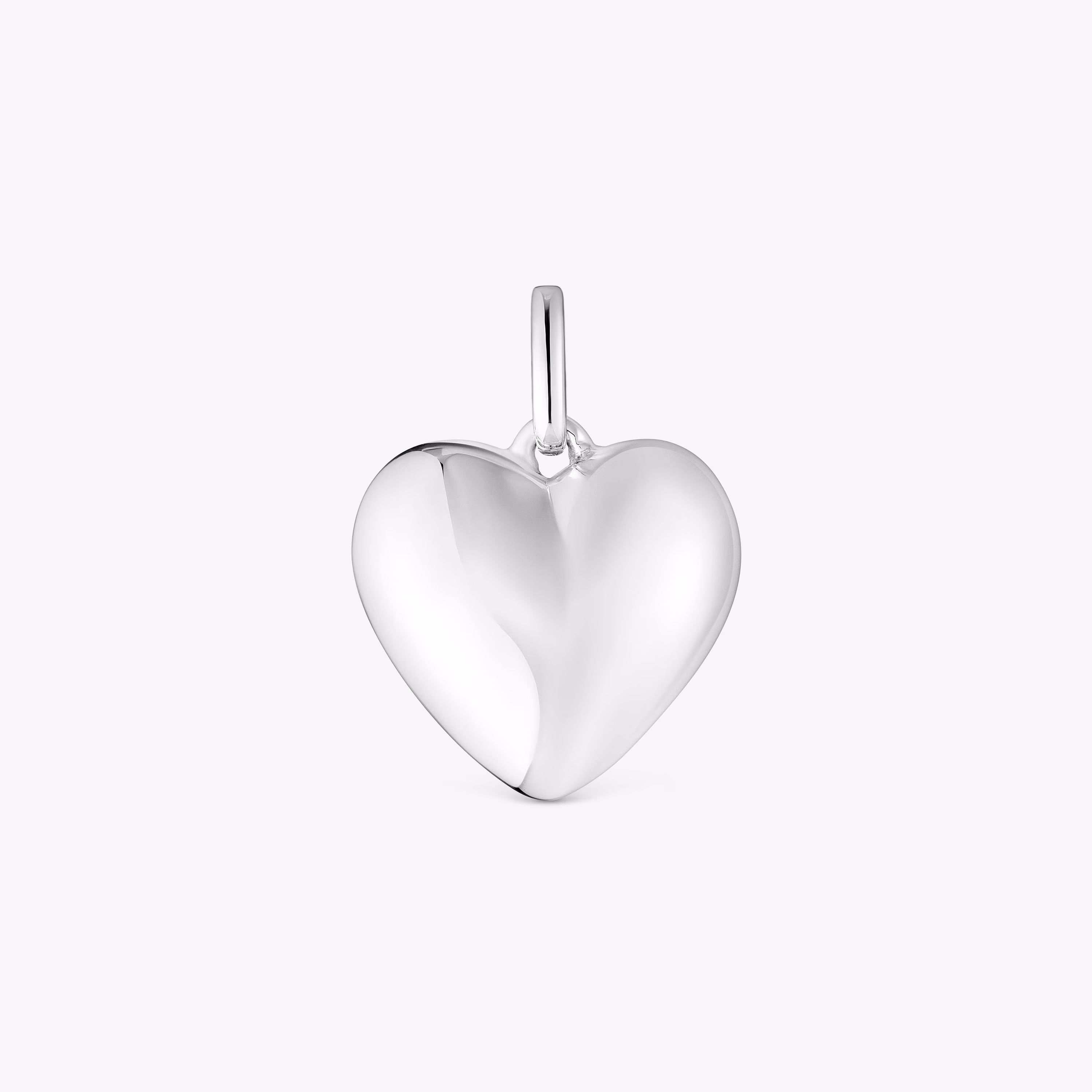 Colgante pequeño de plata motivo corazón Garden Of Love