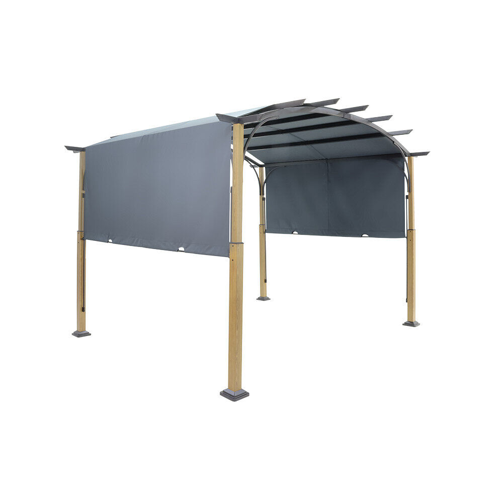 Tonnelle coulissante Melbourne UPF50  360xH252x300cm