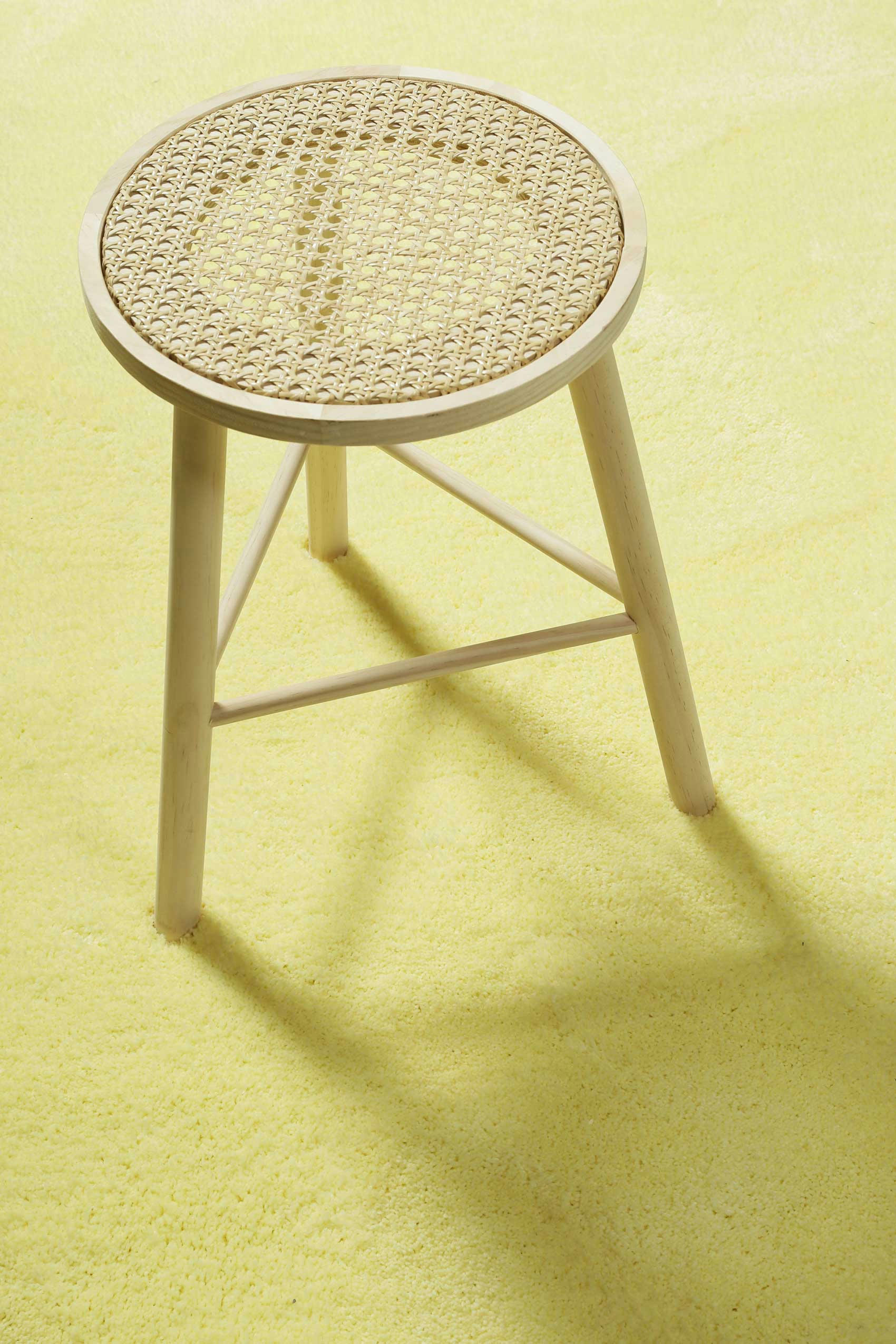 PISA - Tapis en microfibre dense jaune 160x230 cm