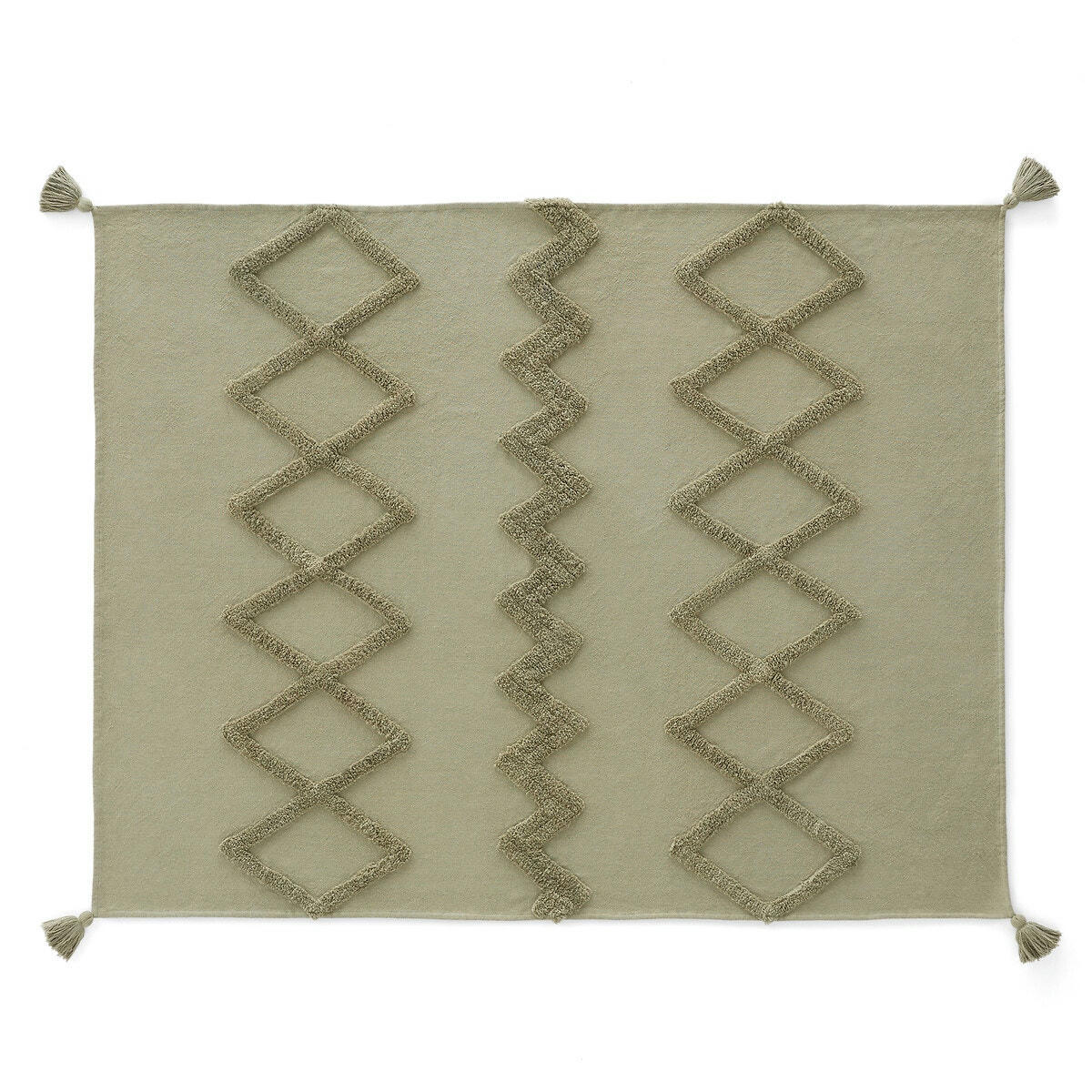 Plaid coton tufté, Assap