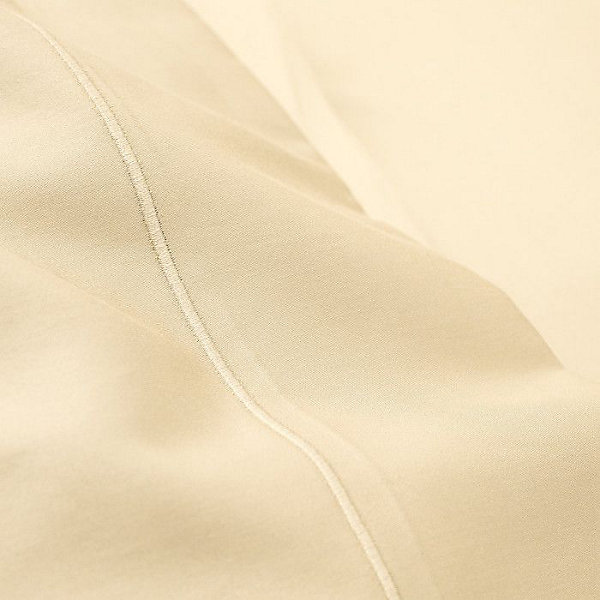 Drap plat percale de coton peigné 