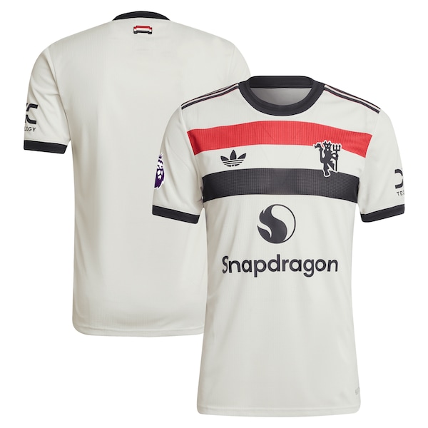 Manchester United adidas Originals  2024/25 Third Authentic Jersey - Cream