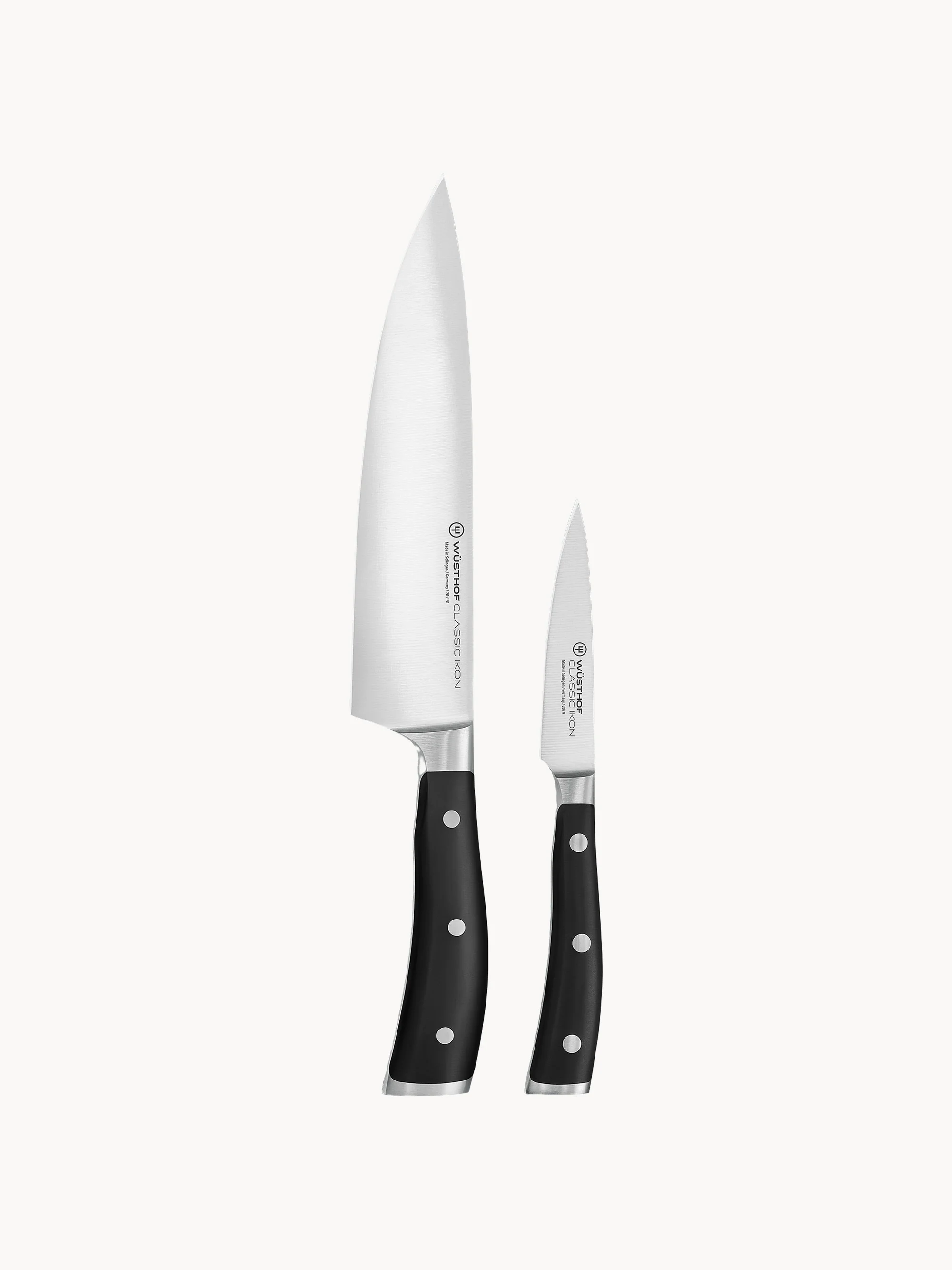 Messer-Set Classic Icon aus Edelstahl, 2er-Set