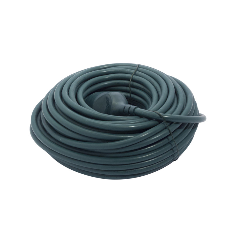 Allonge électrique verte 3 x 1,5 mm² 20 m CHACON
