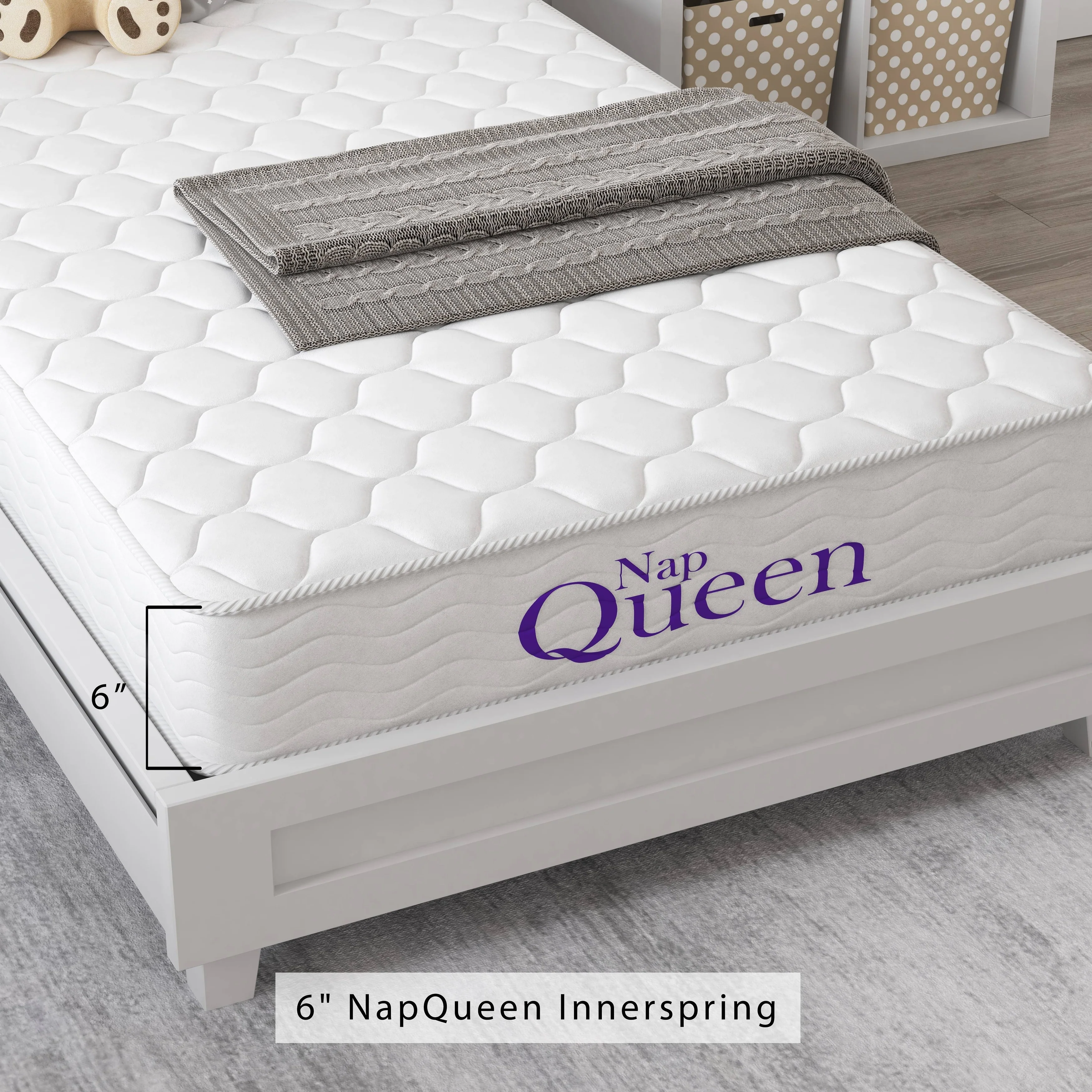 NapQueen 6 Supportive Innerspring Youth Mattress