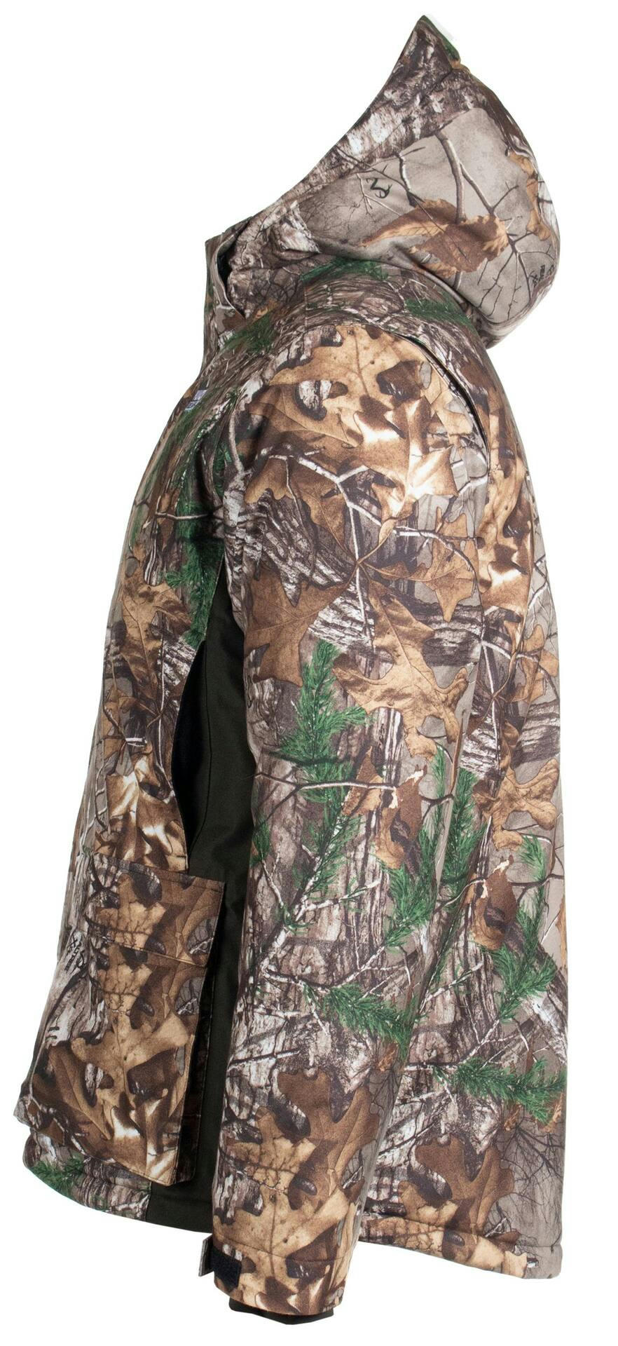 Yukon Gear Men's Breathable Waterproof Windproof Hunting Tech Parka, RealTree Xtra® Camo