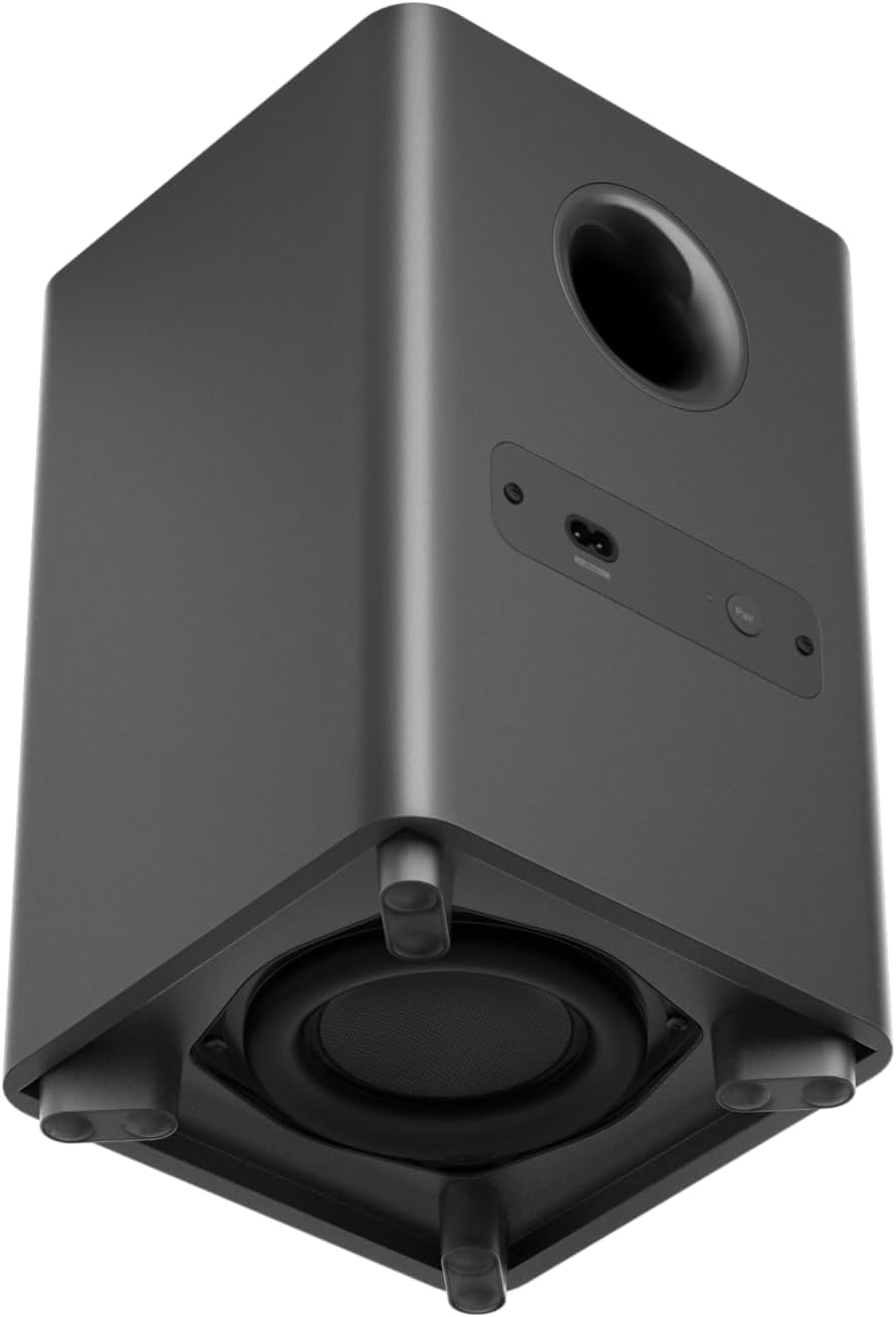 Philips TAB6200 2.1 Channel Soundbar with Wireless Subwoofer - Bluetooth, HDMI eARC, Dolby Atmos, DTS Virtual:X, 240W Max Power, Black