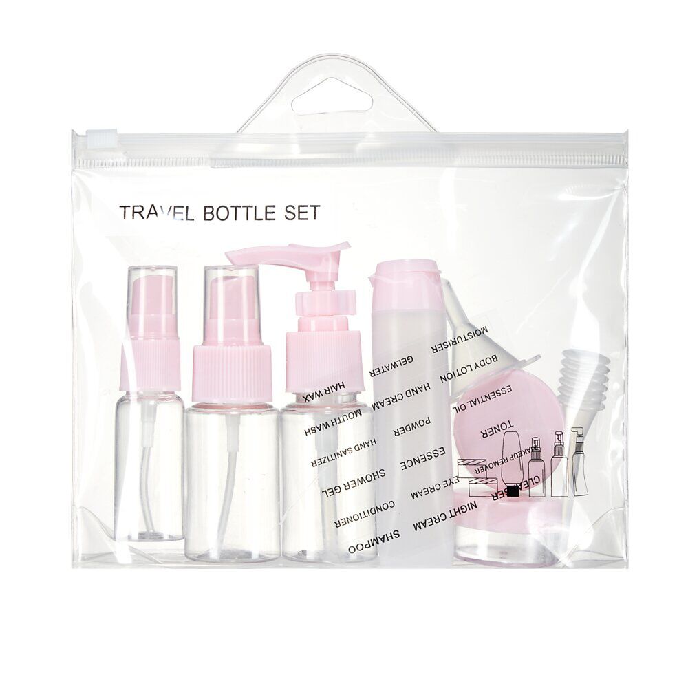Flacon de voyage kit 9 pièces (3 modèles)