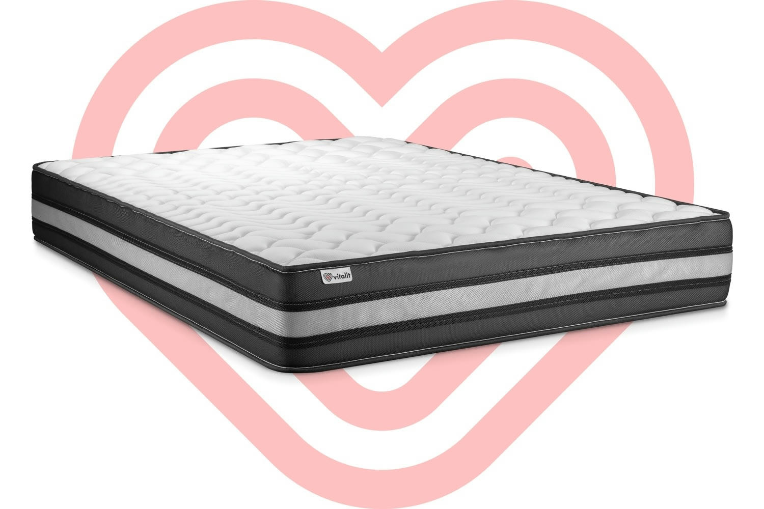 VITAL POWER ZEN - Matelas Mousse polyuréthane à mémoire de forme 160x200