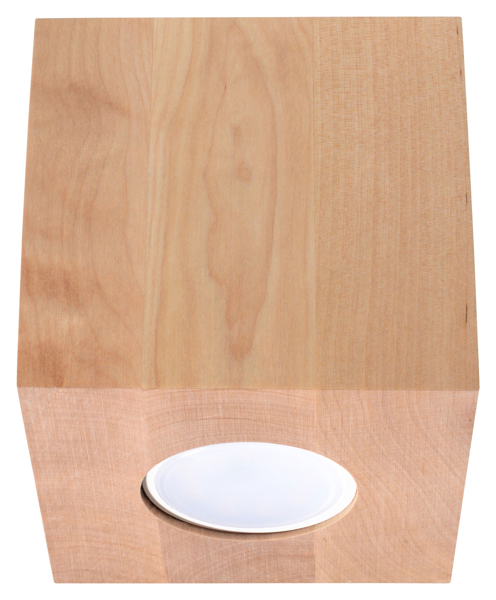 Sollux plafondlamp Quad - 1 lichts - 10 x 10  cm - bruin
