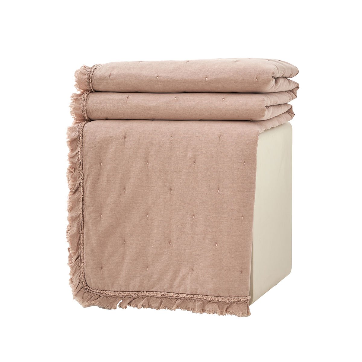 Edredão IVY rosa 220x240cm