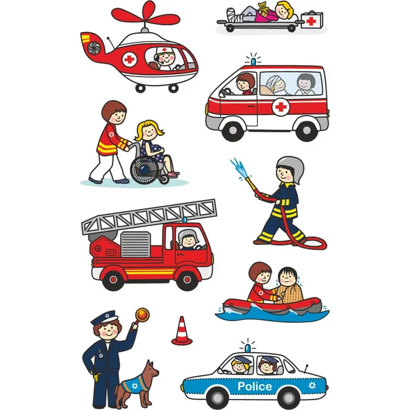 Sticker 3er-Set Stickers