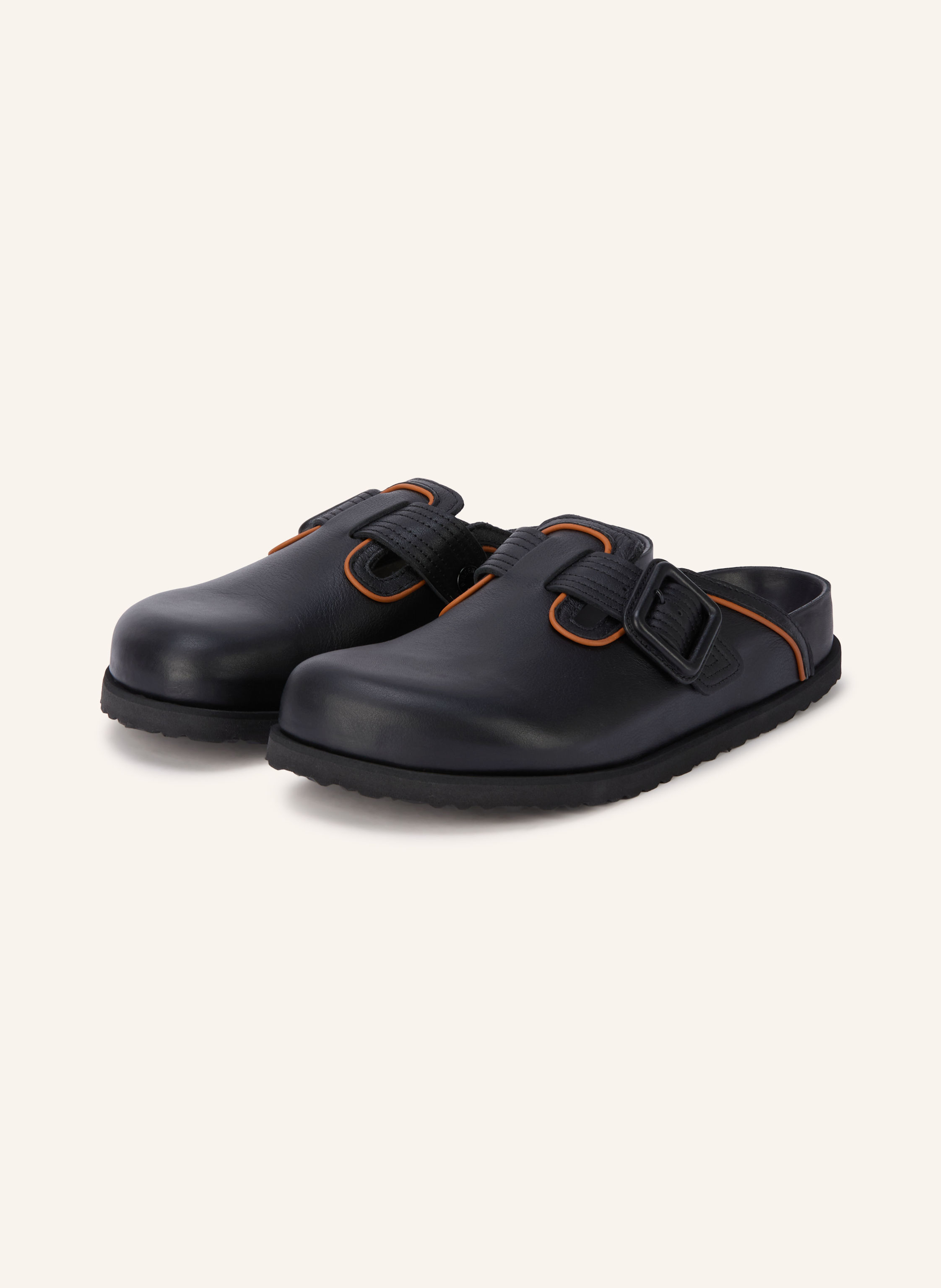1774 BIRKENSTOCK Mules BOSTON LEATHER BUCKLE