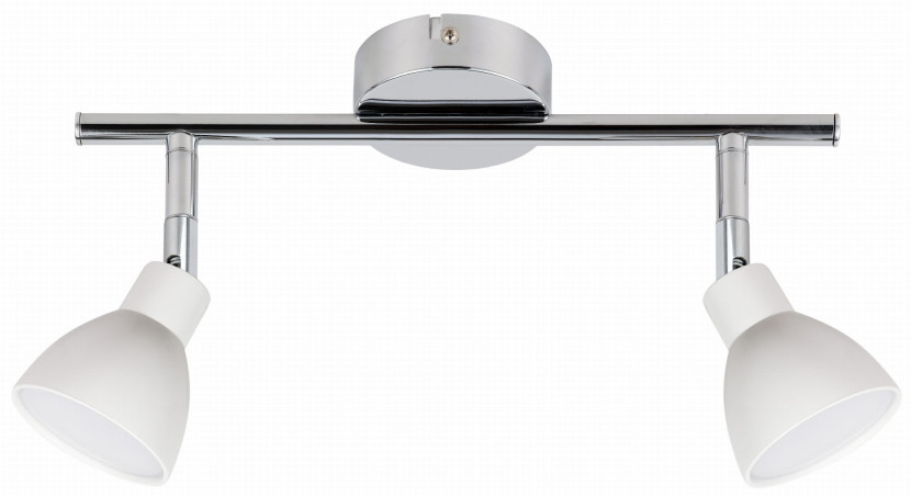 Spot ROYbiały chromowany LED 2x10W Ciepła biel 960lm Candellux