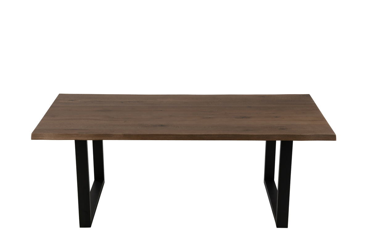 J-Line tafel Poten Rechthoek - metaal - zwart