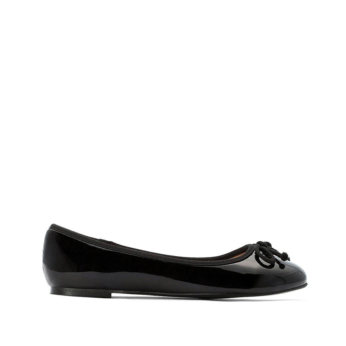 Ballerines vernies détail nœud