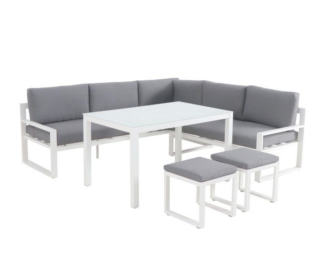 Patmos 5 Piece Low Dining Setting