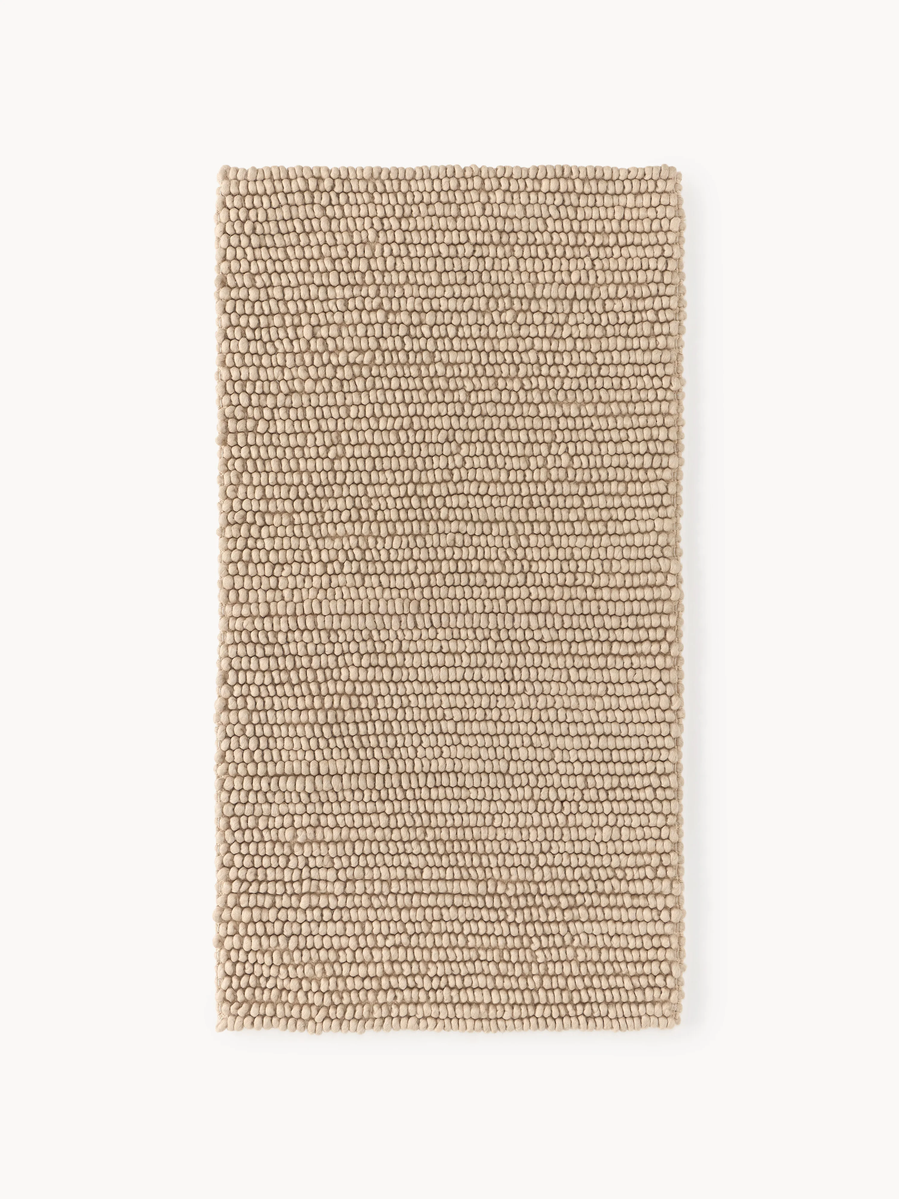 Handgewebter Wollteppich Pebble