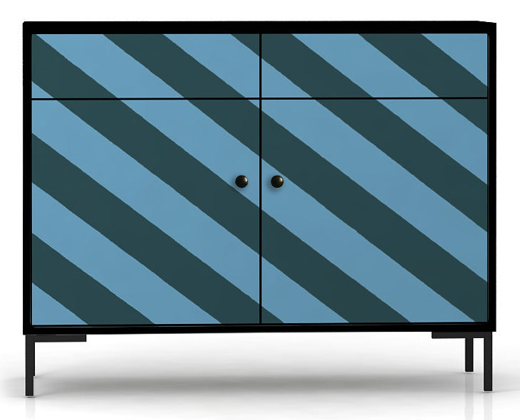 Dressoir MDF 2 deuren en 2 lades