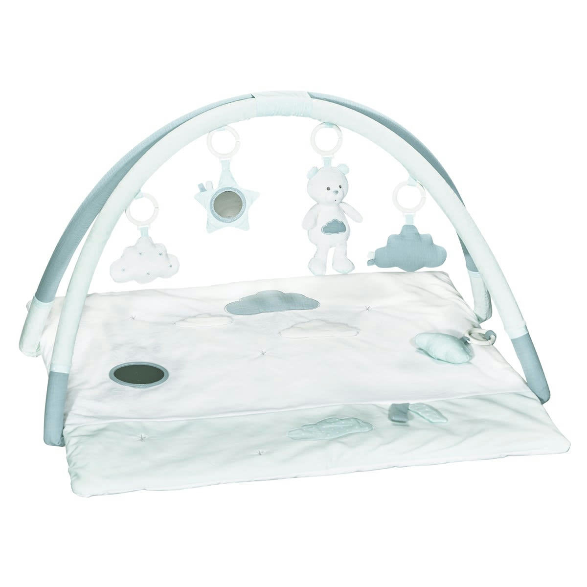 LILY - Tapis d'éveil avec arches en velours