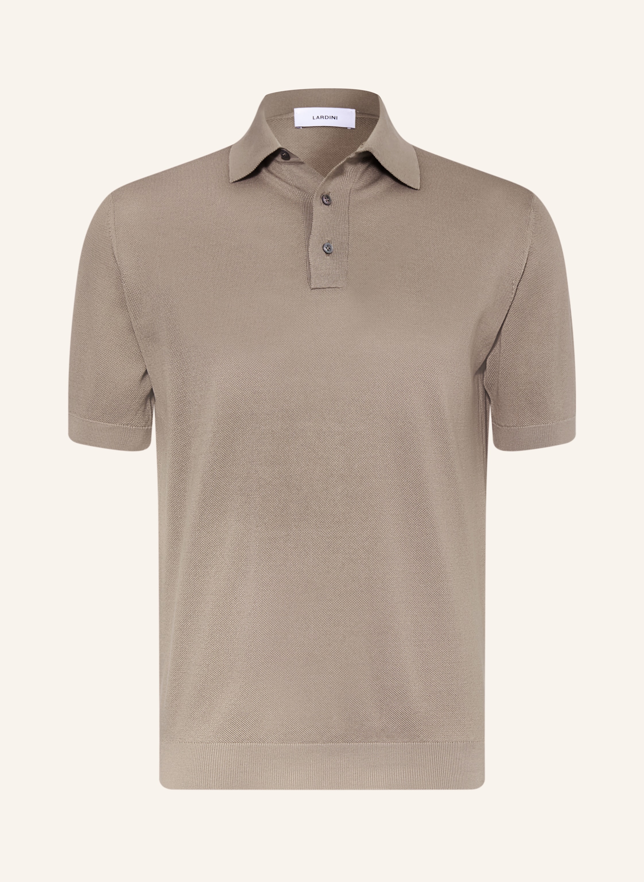 LARDINI Piqué-Poloshirt