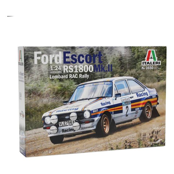Italeri Ford Escort RS 1800 Mk.II Lombard RAC Rally Model Kit 1:24