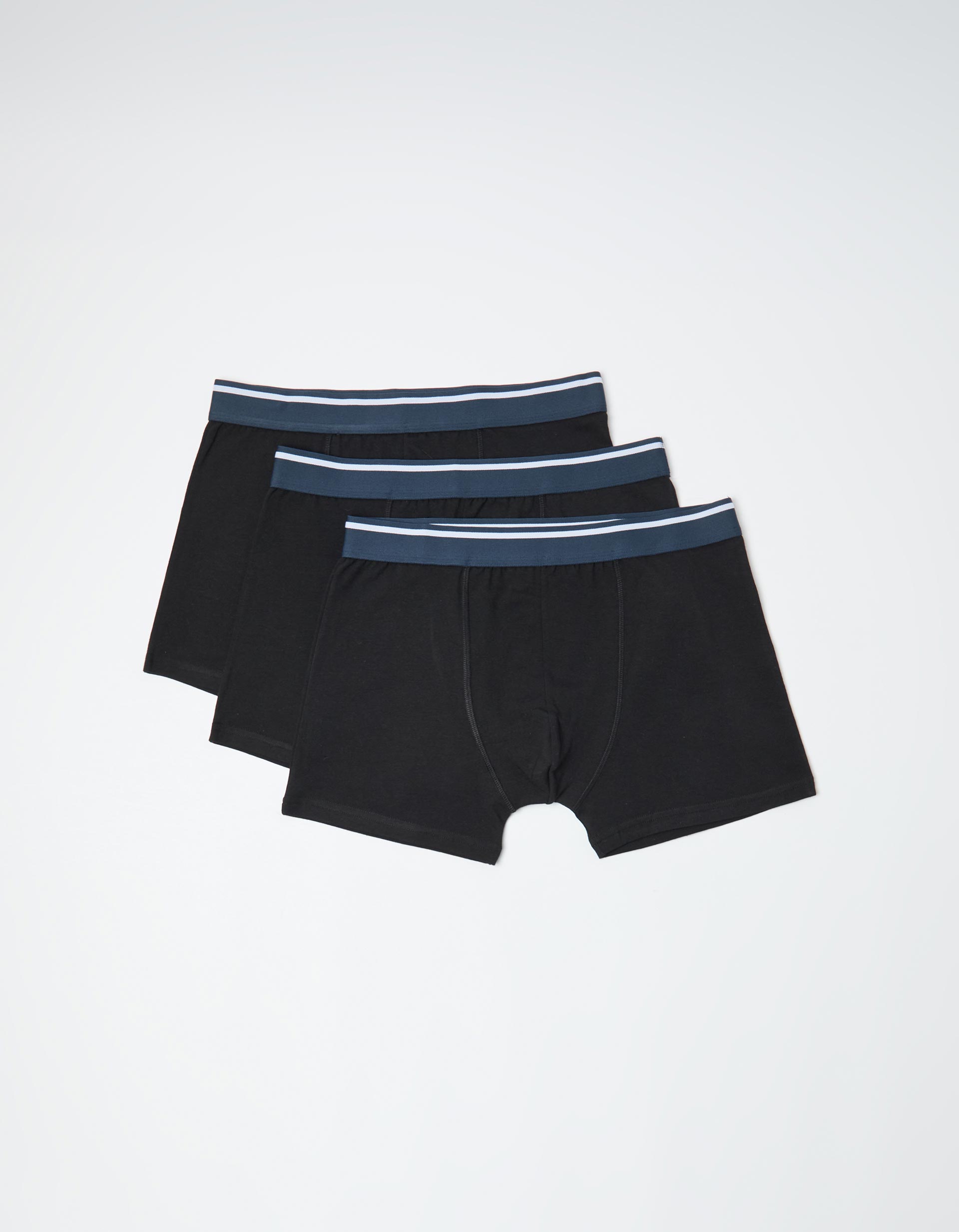 Pack 3 Boxers, Homem, Preto
