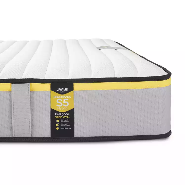 Jay-Be Benchmark S5 Hybrid Sprung Mattress - Single