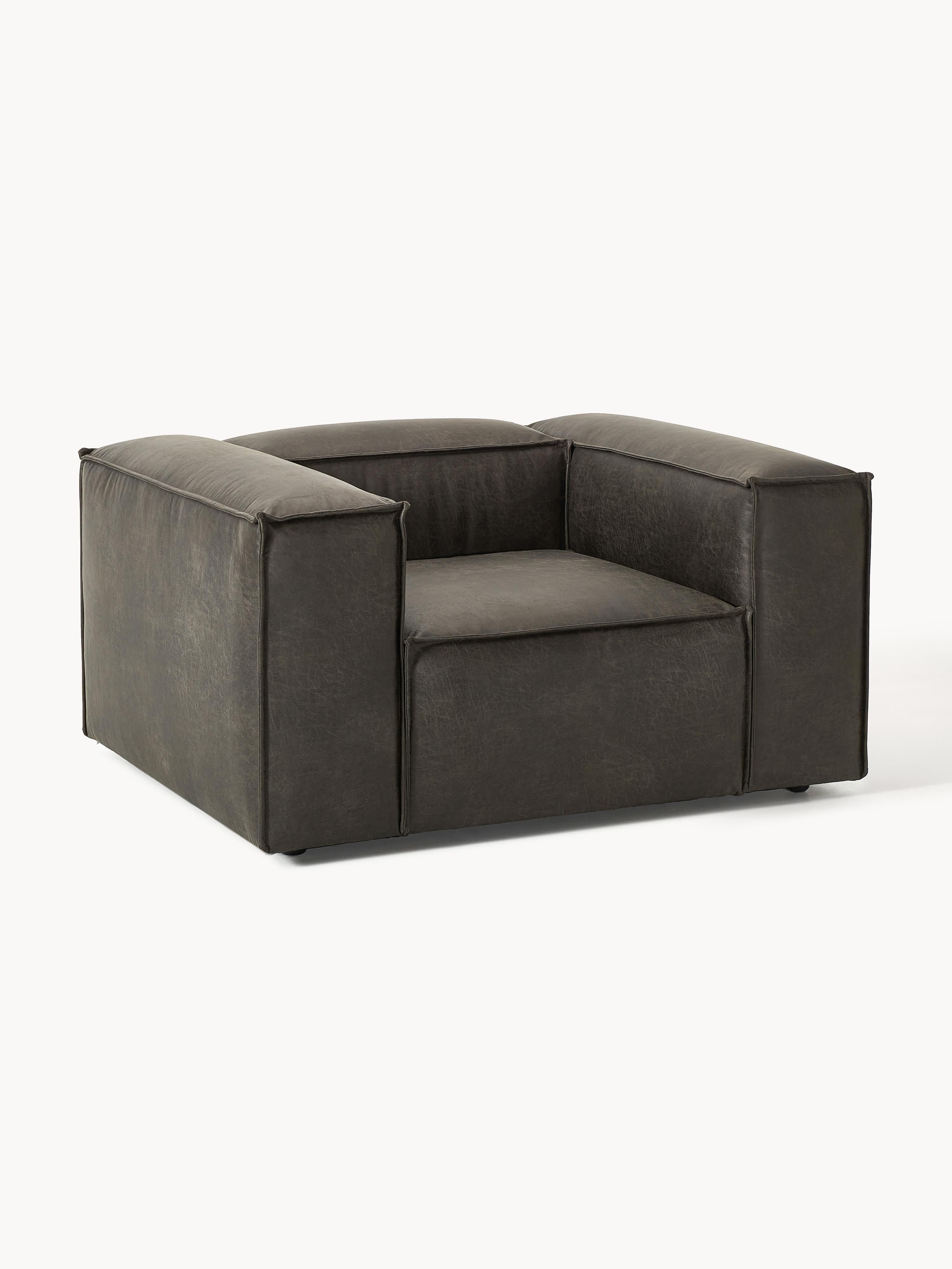 Sessel Lennon aus recyceltem Leder