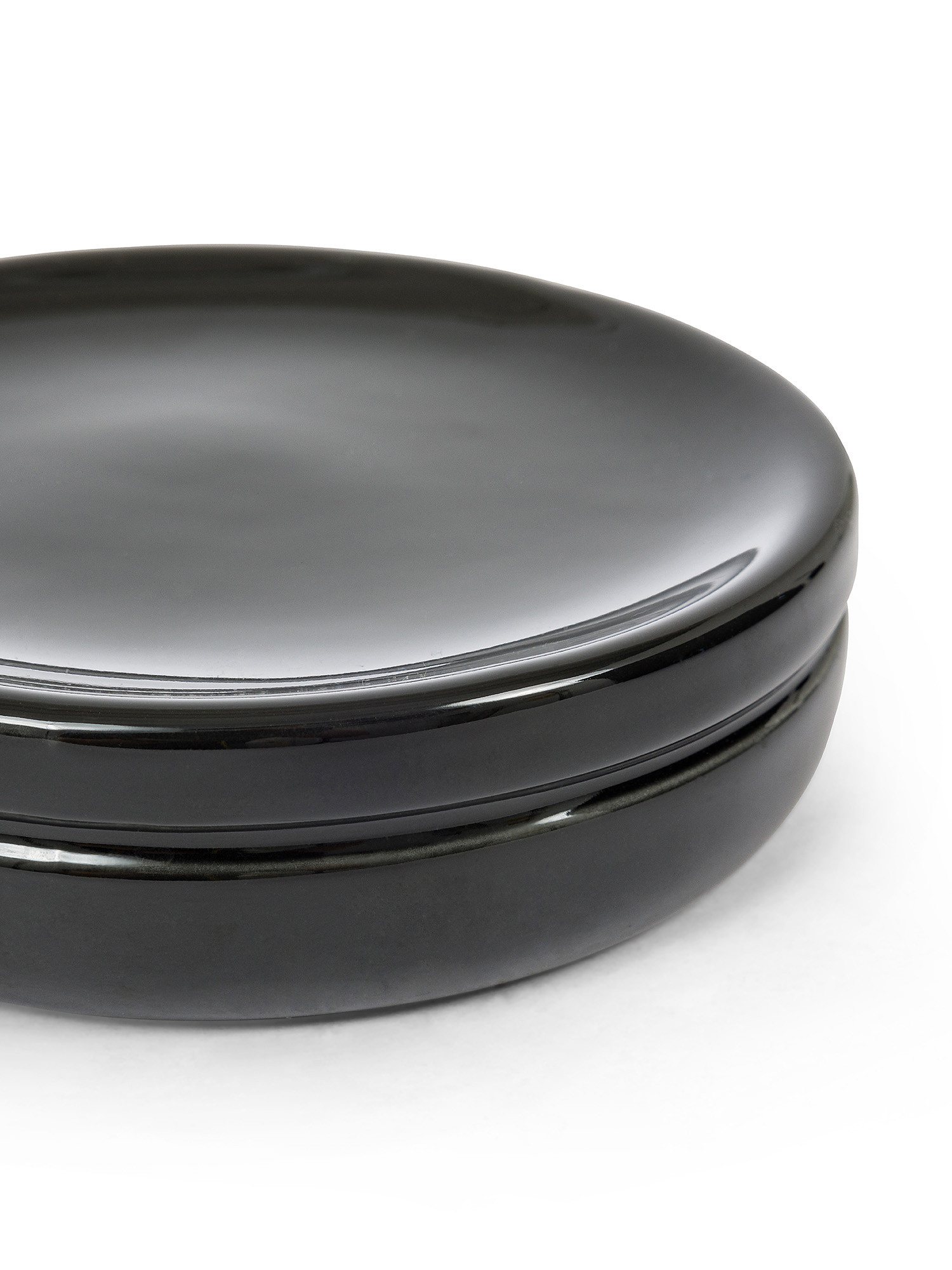 Porta sapone in ceramica lucida