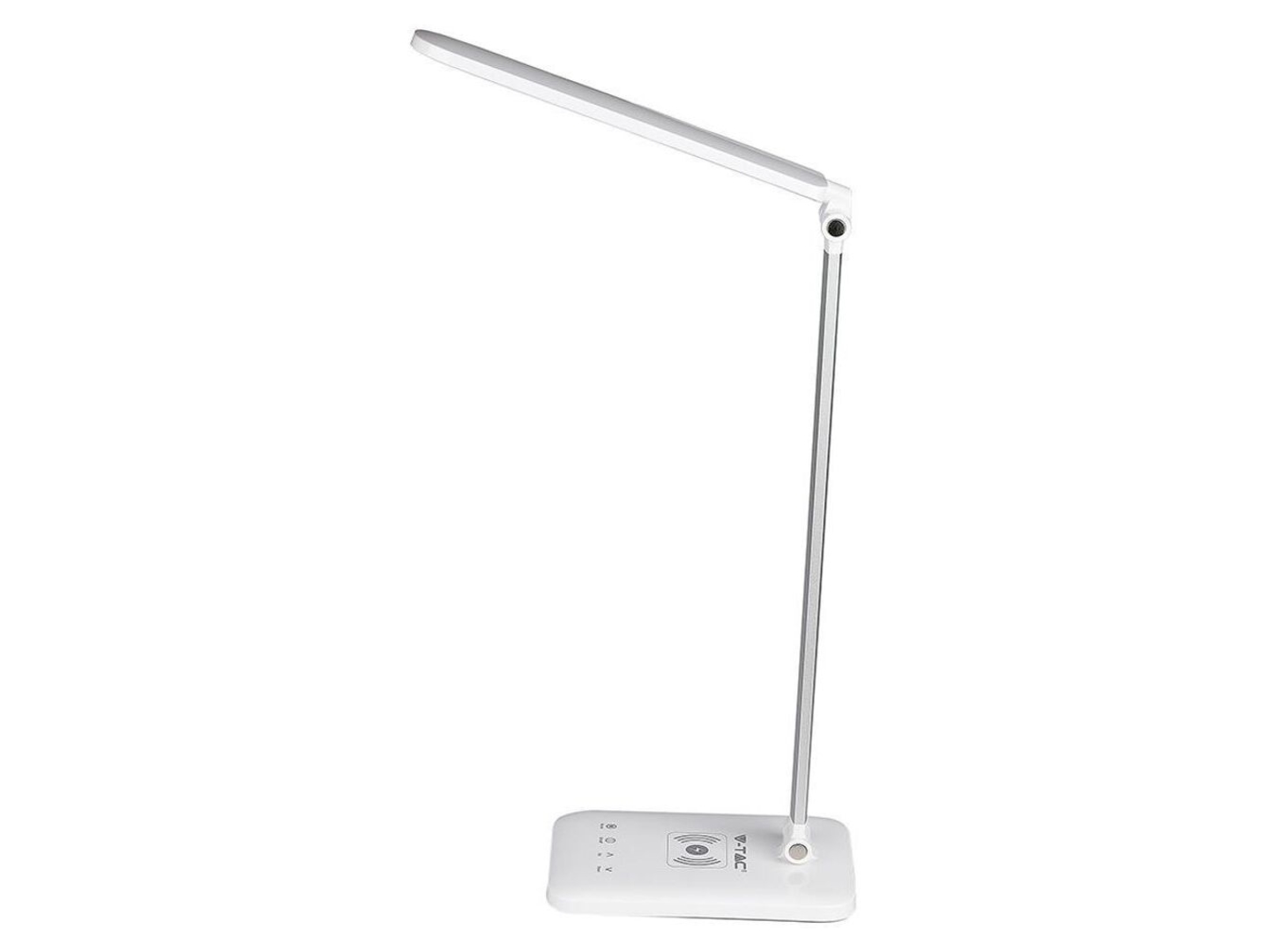 Lampka biurkowa VT-1027 LED ze ściemniaczem biała
