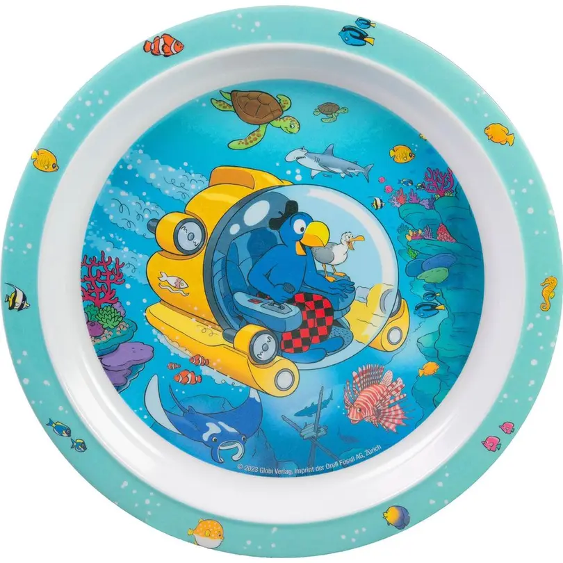 Kinderteller Globi Ozean