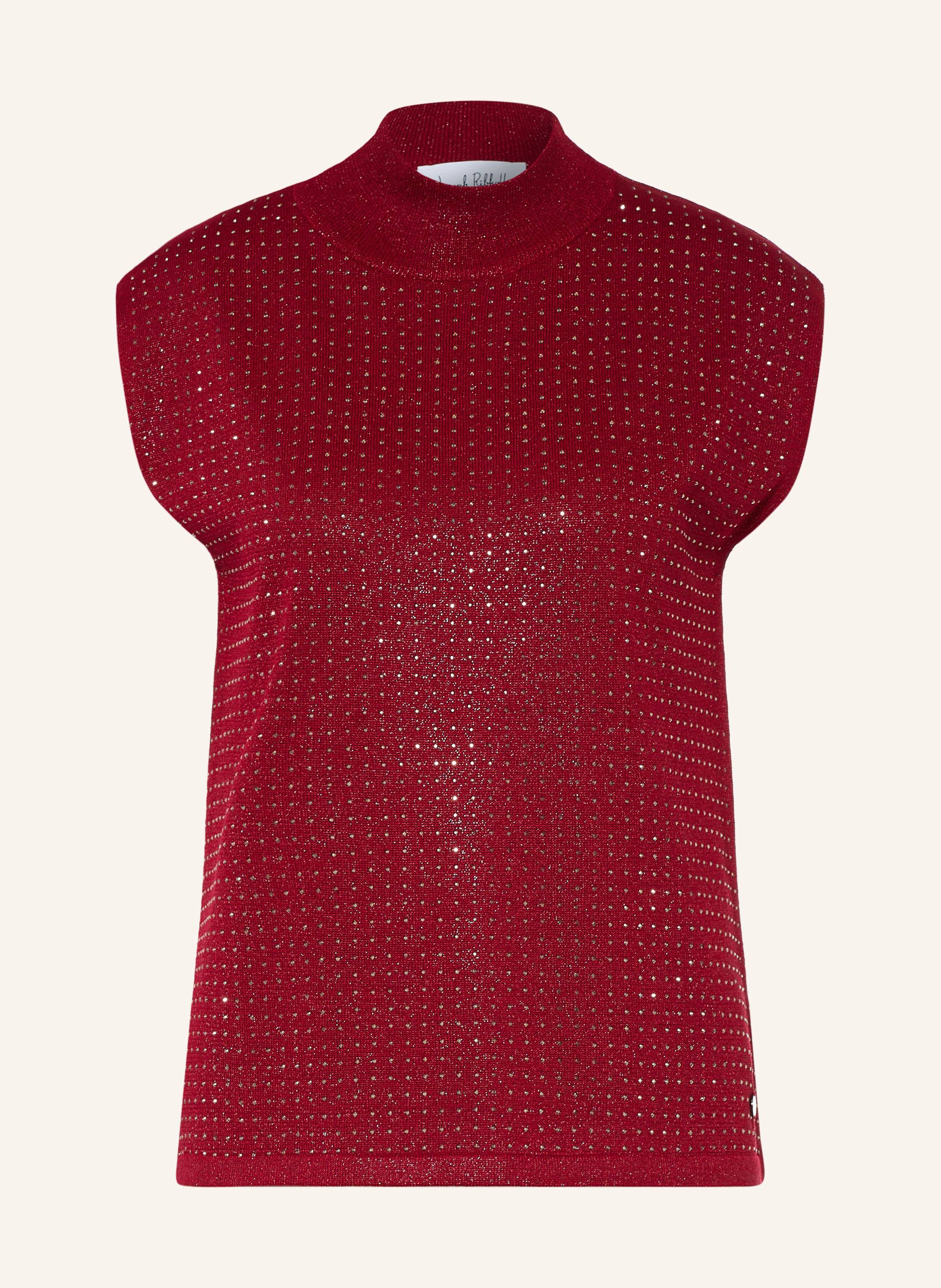 Joseph Ribkoff Stricktop mit Glitzergarn und Schmucksteinen