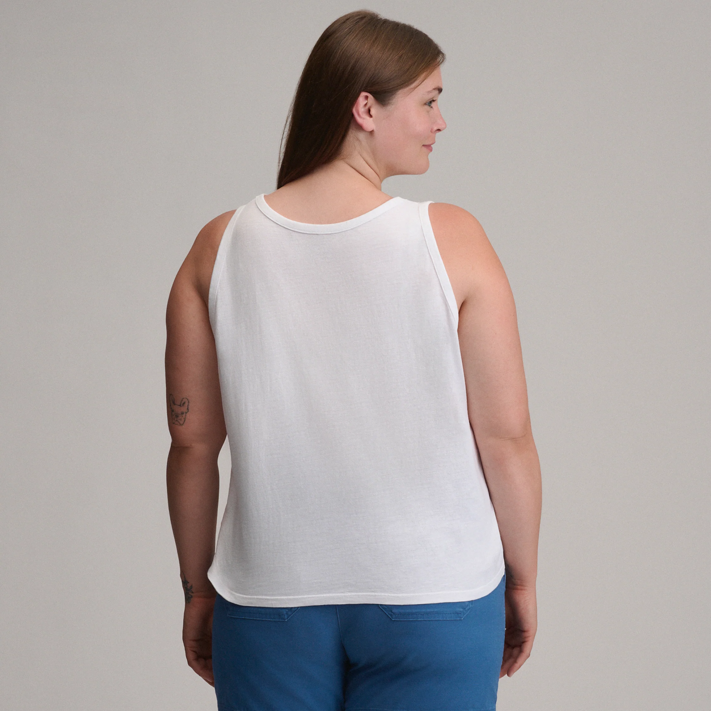 Women's Sunwashed Cotton V-Neck Tank