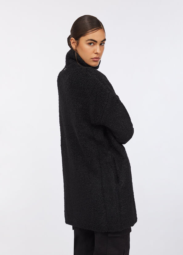Cappotto in maglia boucl&eacute;