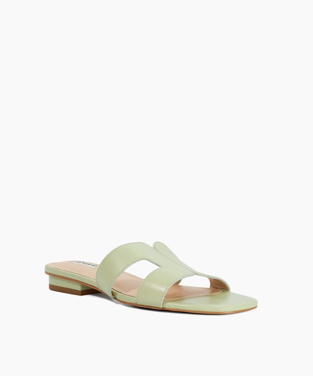Loupe Sage - Wide Fit Smart Slider Sandals