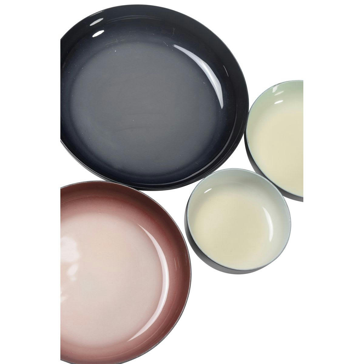 OLIA - Assiettes décoratives  (set de 4)